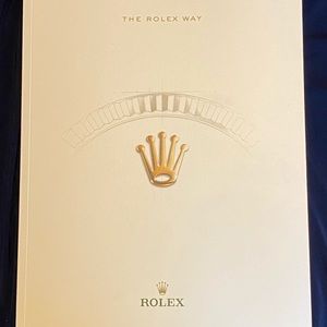 The Rolex Way Book NEW condition soft cover